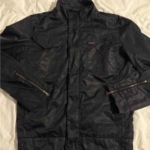 Men's Black Military Field Jacket